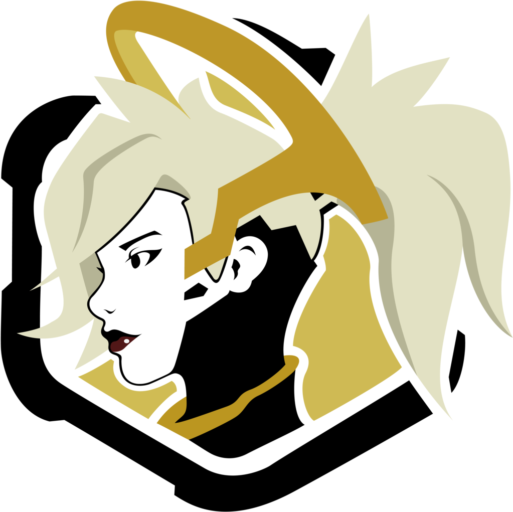 Clip Art Overwatch Mercy Spray Vector By Kyuubi3000 - Overwatch Mercy Logo (4735x5000)