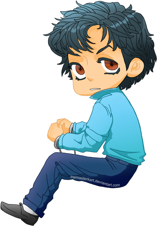 They Don't Care About Us Chibi - Michael Jackson Anime Chibi Devainart (1024x1024)