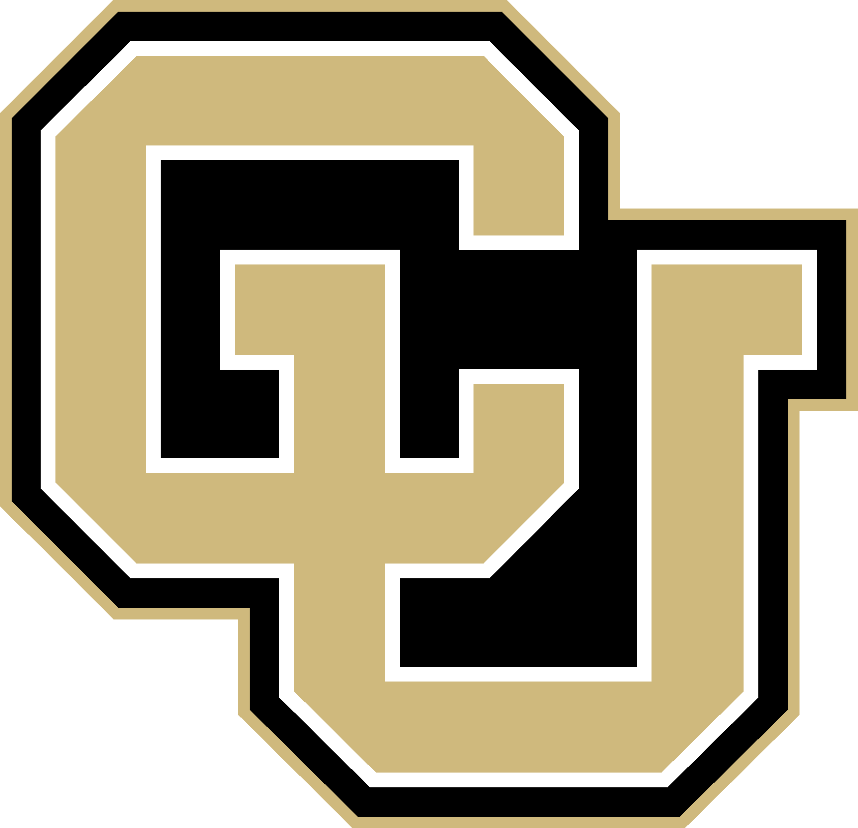 Logo Interlocking Cu - University Of Colorado Boulder Colors (1687x1628)