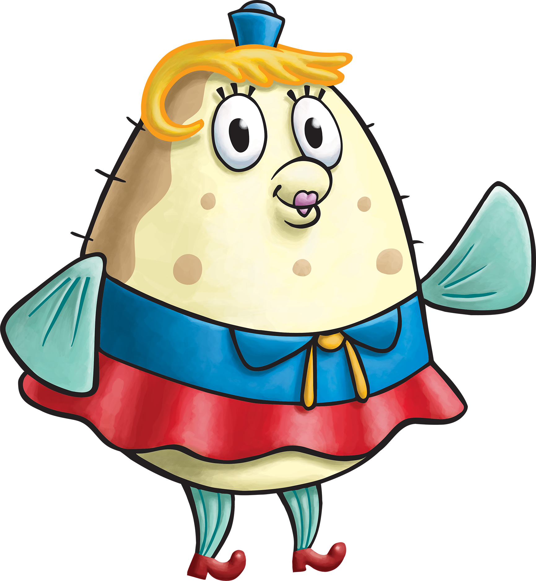 Mrs - Puff - Mrs Puff From Spongebob (1731x1875)