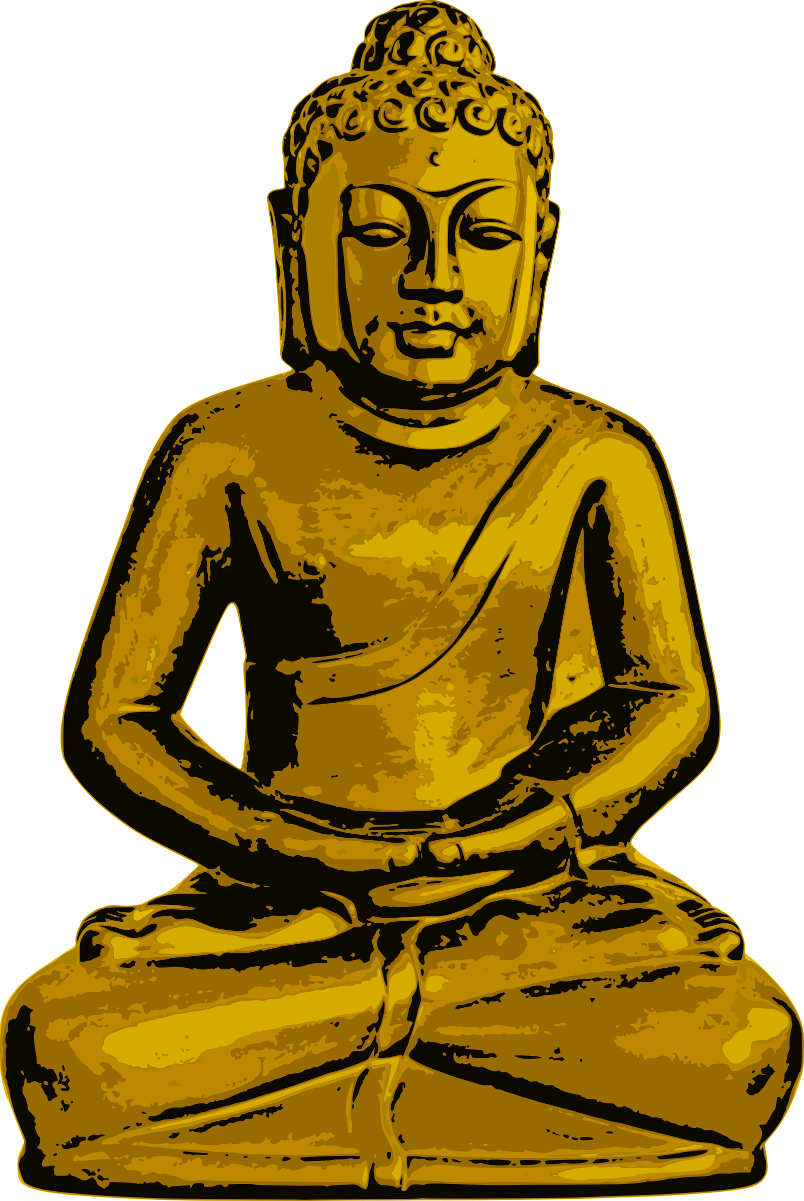 Buddha Clipart Kid Pencil And In Color Buddha Clipart - Buddhism Png (1606x2400)