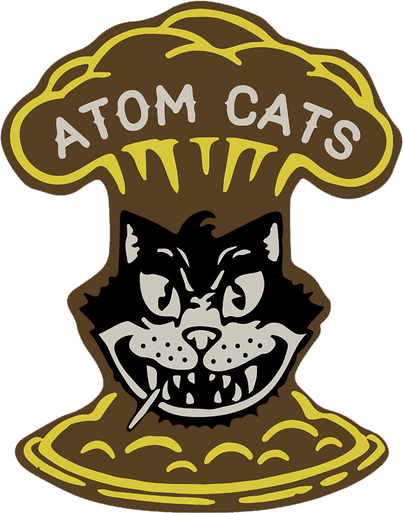 Atom Cats Logo - Atom Cats Fallout 4 (750x767)