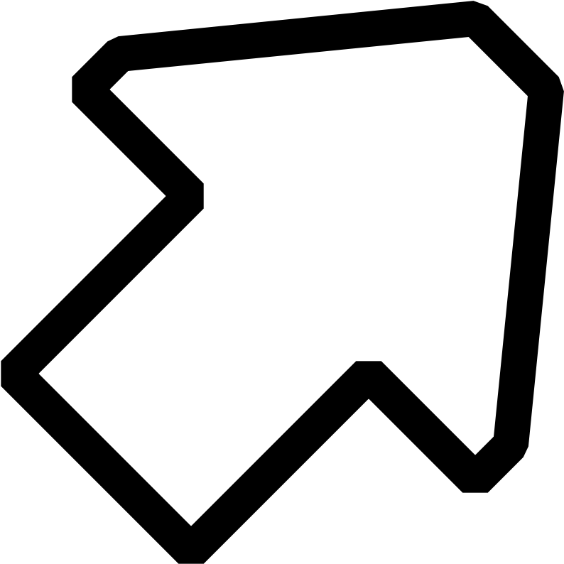 Most Interesting Arrow Clipart Black And White Up Right - White Arrow Up Right (2400x2400)