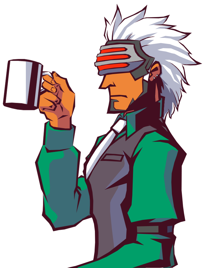 Godot In Ghost Trick Style By Rockerfox999 - Ace Attorney Ghost Trick (898x954)