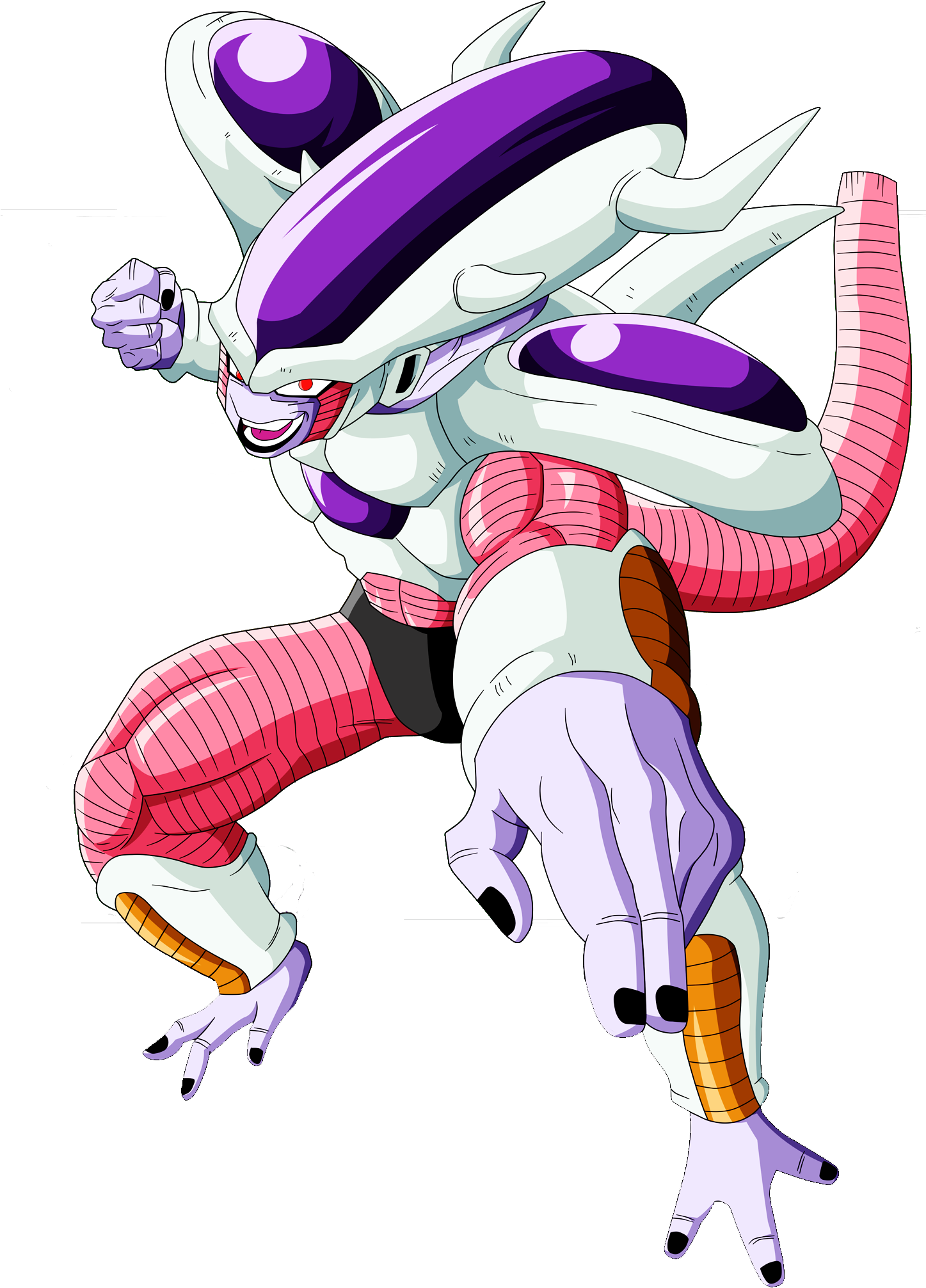 Frieza S Third Form - Dragon Ball Z Big Forehead (1950x2392)