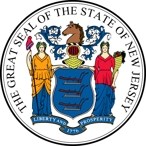 New Jersey Disability Resources And Advocacy Organizations - New Jersey State Flag (500x500)