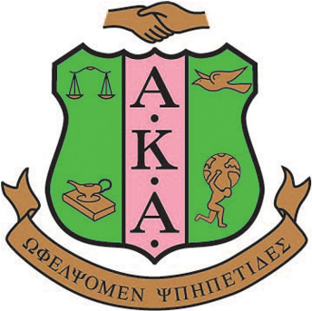 Aka Logo - Alpha Kappa Alpha Shield (608x342)