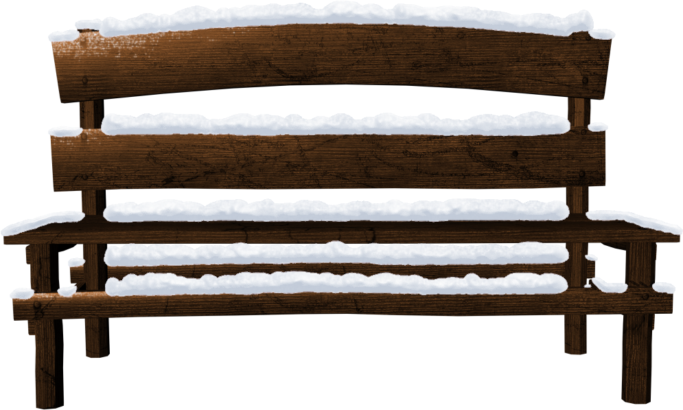 Transparent Snowy Bench Png Clipart - Christmas Day (1052x665)