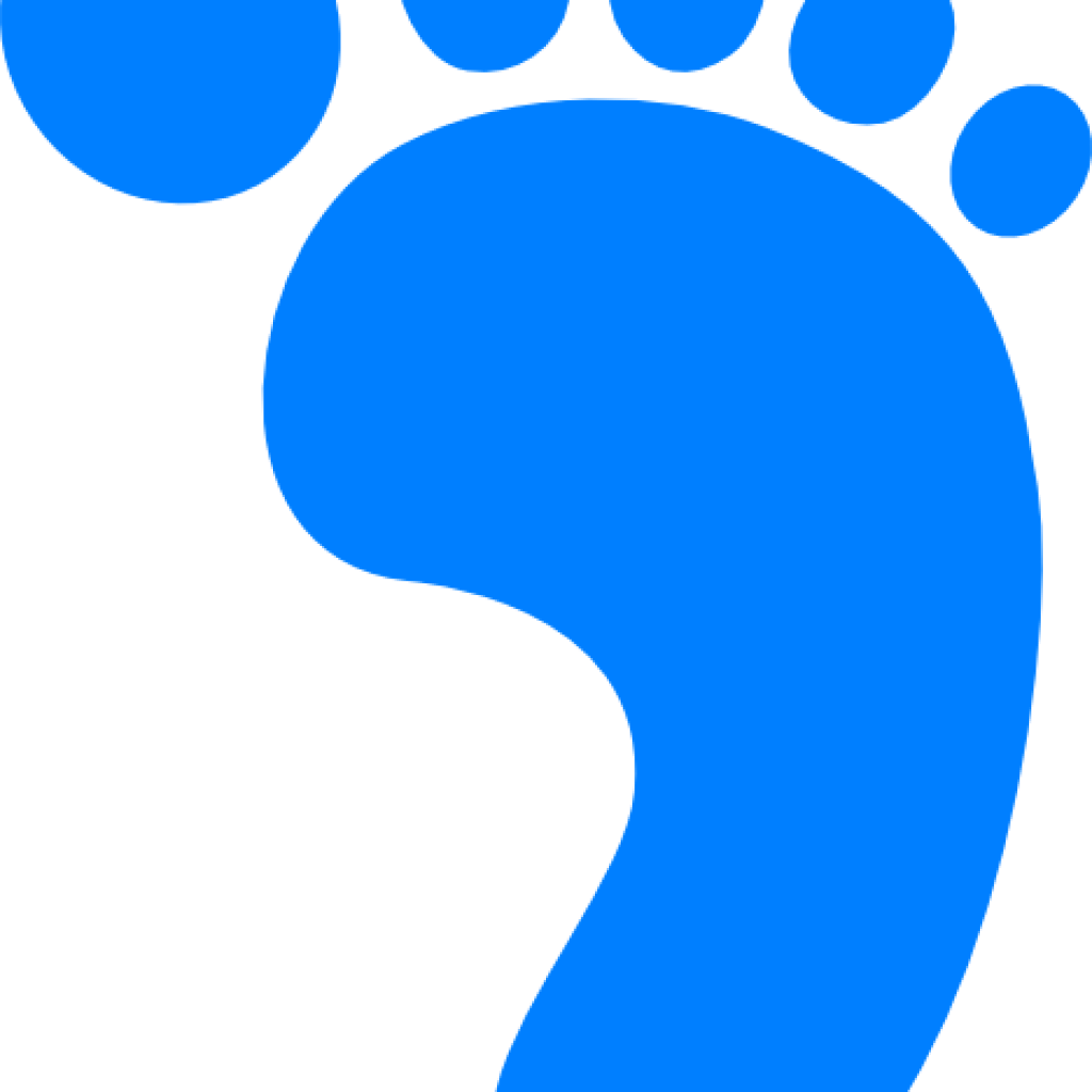 Baby Footprints Clipart Right Ba Footprint Clip Art - Clip Art (1024x1024)