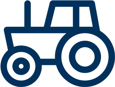 Rural Espeaking - Tractor Icon Svg (400x400)
