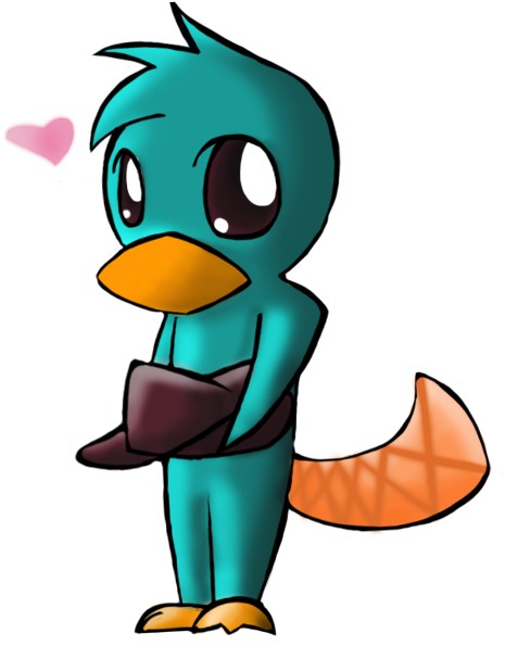 Perry The Platypus Clipart Clipartfox - Platypus (900x600)