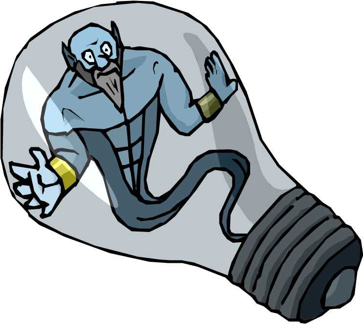 Genie - Illustration (750x661)