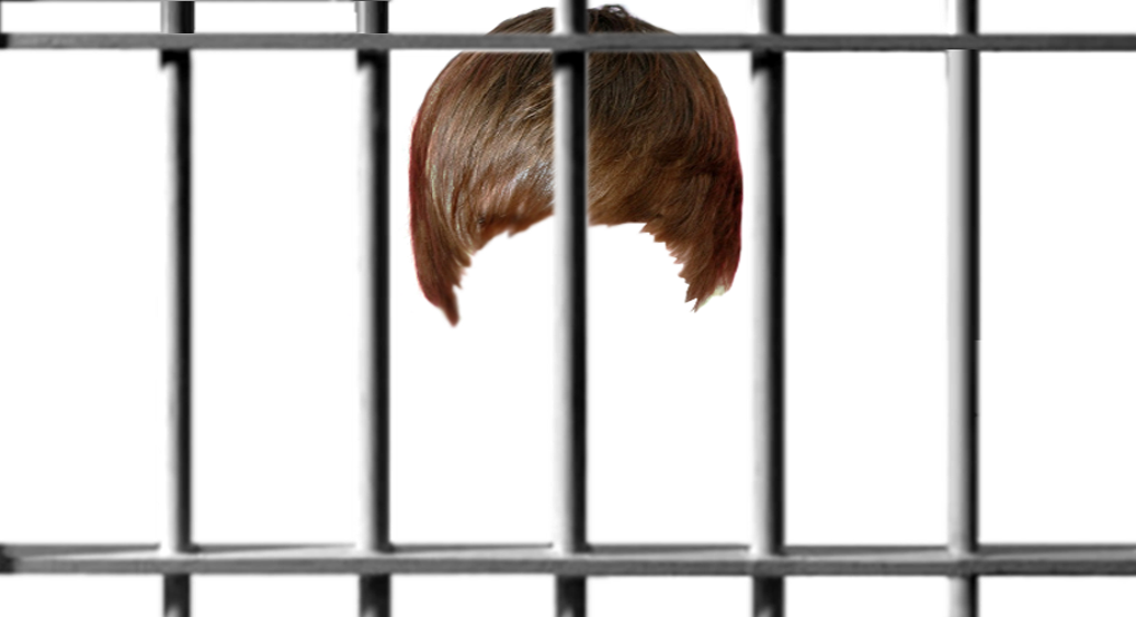 Prison Bars Clipart - Jail Cell Bars Psd (1020x554)