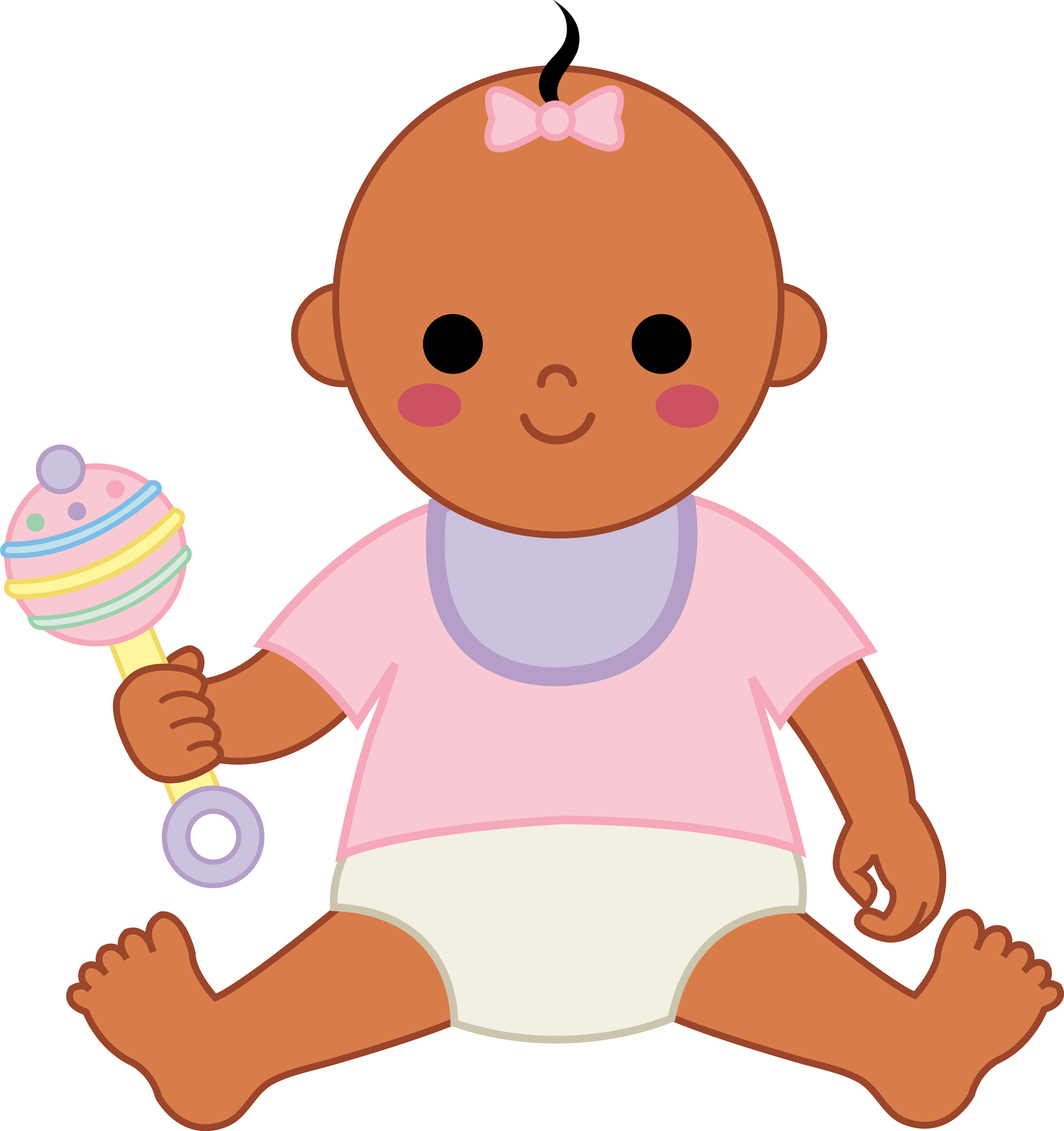 Beby Doll Clipart - Baby Doll Clipart Png (4918x5227)