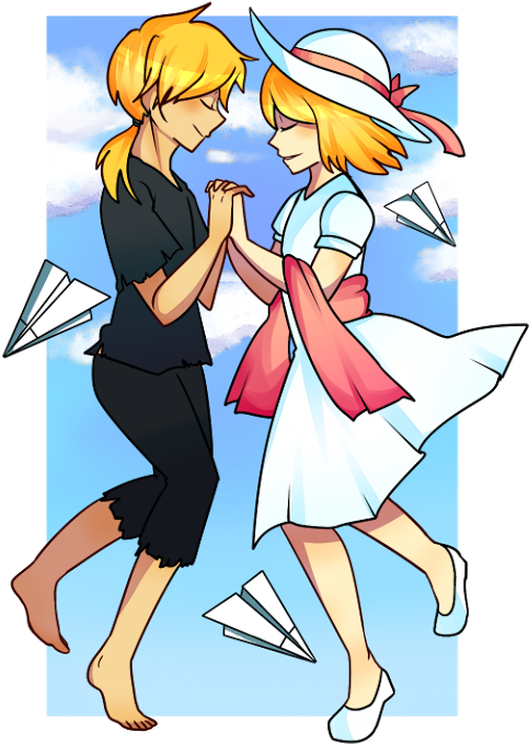 Prisoner/paper Plane - Collaboration (576x816)