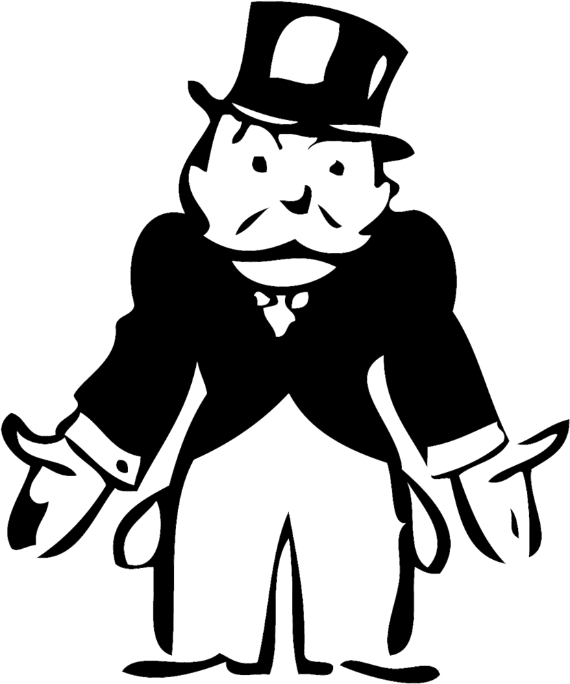 Prison Clipart Monopoly Man 12 - Prison Clipart Monopoly Man 12 (1000x1073)