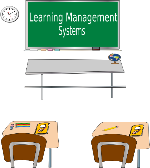 Classroom Cartoon Clipart (516x593)