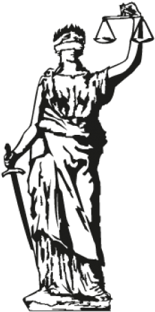 Lady Justice Free Clipart - Lady Justice Free Vector (518x518)