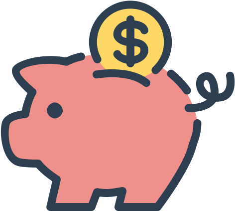 Save Money On Meals - Save Money Icon (512x512)