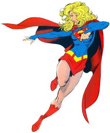 Superwoman Clipart Clipart - Matrix Supergirl (379x458)
