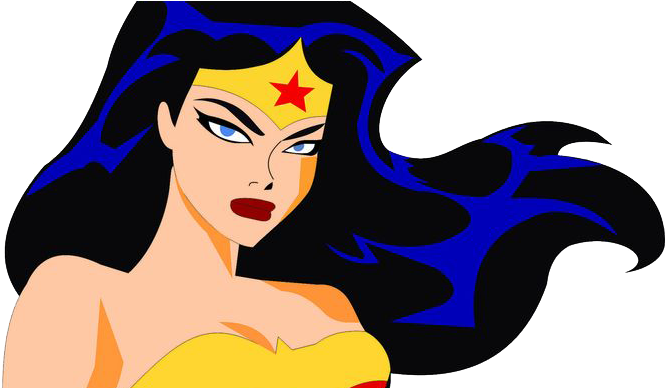 Wonder Woman Clipart (736x387)