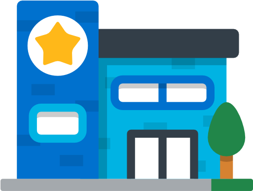 Police Station Free Icon - Police Station (512x512)