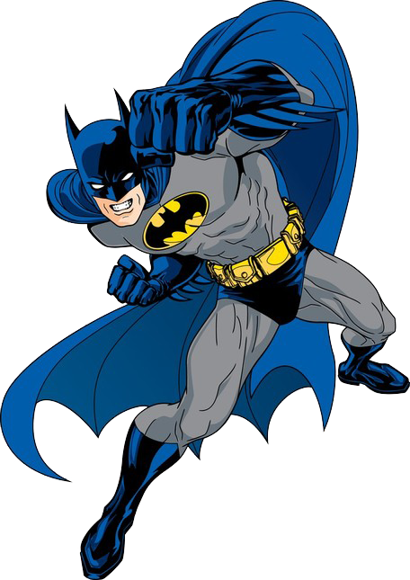 Batman Clipart Batman Clip Art Fight Png Background - Batman Free (456x645)