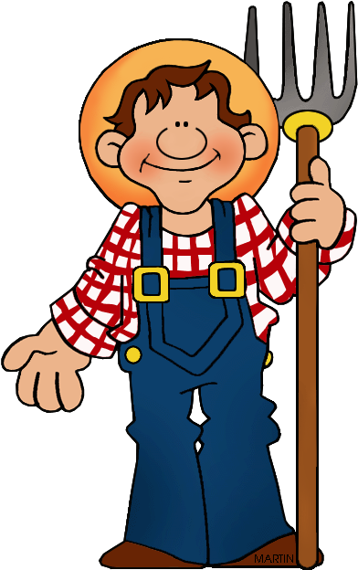 Police Clipart Philip Martin - Filipino Farmer Clipart (419x662)