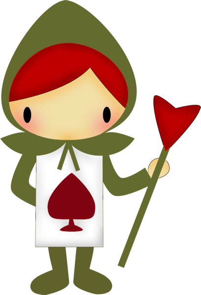 Alice In Wonderland Clipart, Wonderland Party, Red - Queen Alice In Wonderland Cute Clipart (409x600)