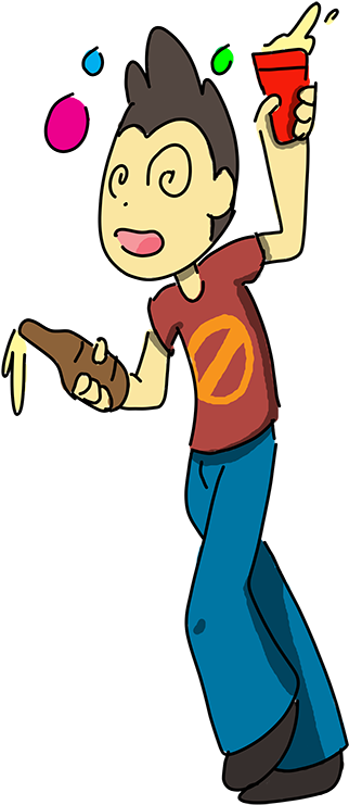 In Light Of The Decriminalization Of Public Intoxication - Cartoon (350x766)