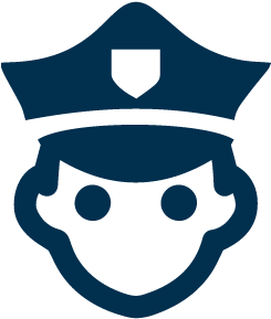 Aylmer Police Chief Contact - Police Icon Png (400x400)