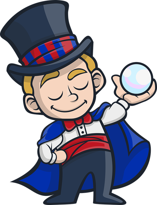 Free To Use & Public Domain Magician Clip Art - Creative Process In The Individual (553x720)