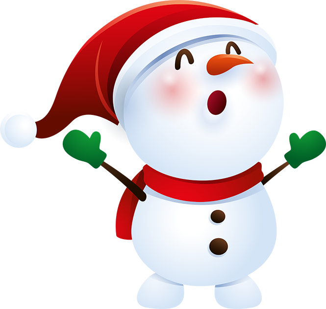 Tubes Noel / Bonhommes De Neiges - Christmas Day (665x632)