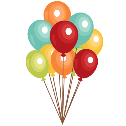 Cool Birthday Balloon Clip Art Free Birthday Balloons - Fall Birthday Balloons Clipart (432x432)