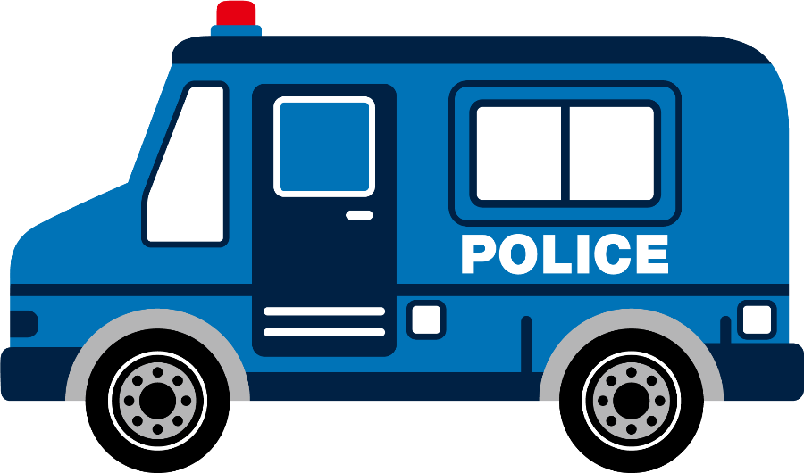 Bombeiros E Polícia - Police Car (900x530)