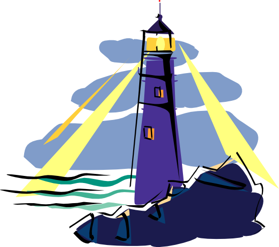 Lighthouse Png Public Domain Transparent Lighthouse - Light House Clip Art (555x490)