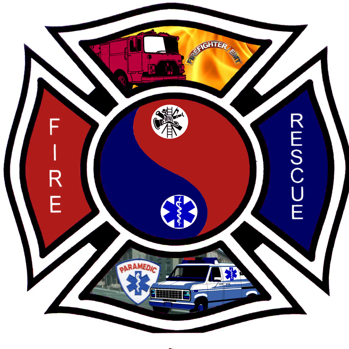 Police - Badge - Clipart - Black - And - White - Portage Fire Company (1178x1178)