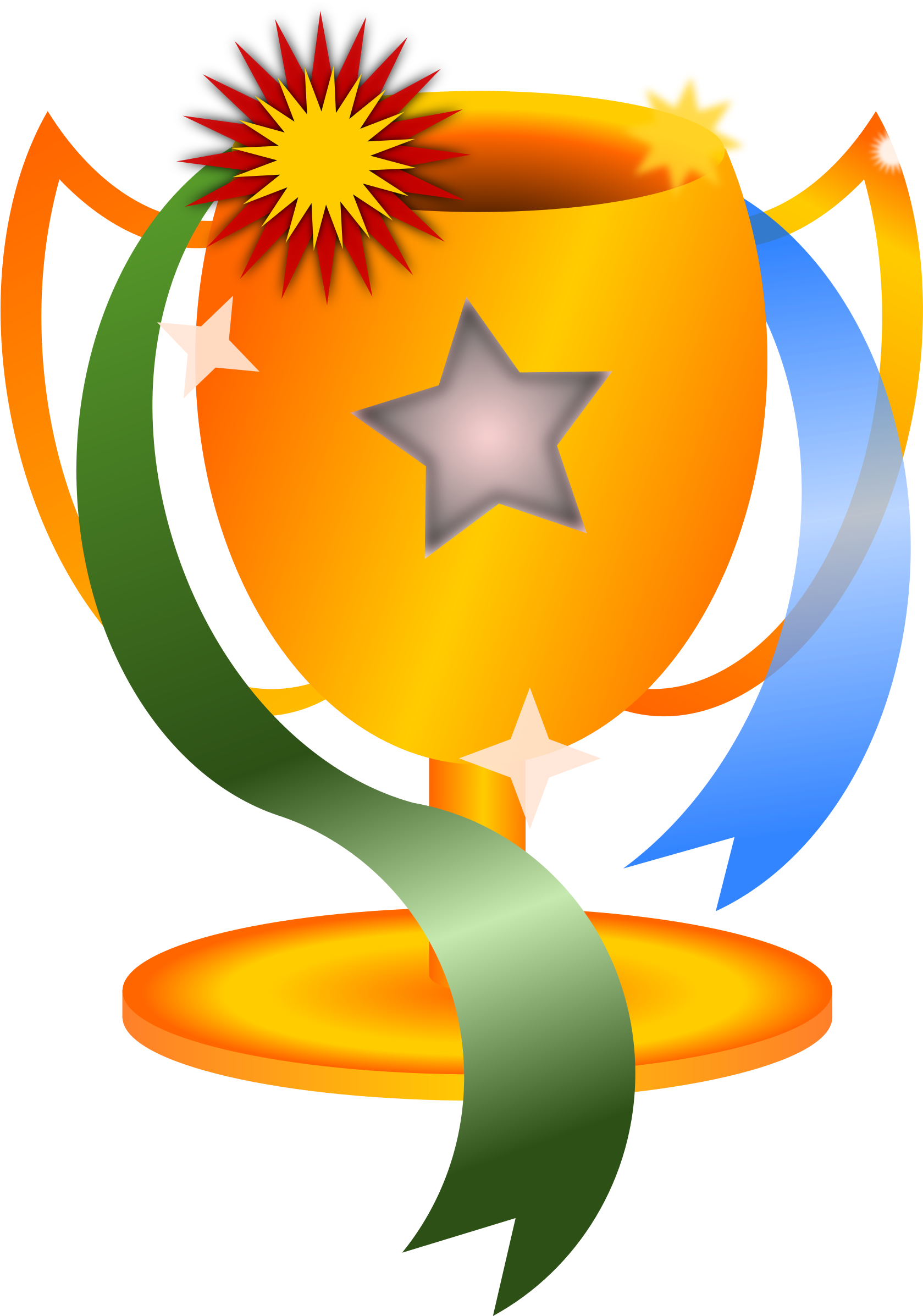 Get Notified Of Exclusive Freebies - Trophy Clip Art (1678x2400)
