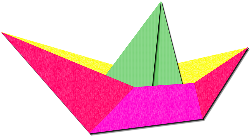 Boat, Paper Boat, Sailboat - Barquinho De Papel Png (960x540)