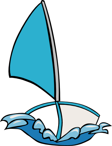 Fast Yacht Clip Art At Clker - Cute Sailing Boat Tote Bag, Adult Unisex, Natural (978x1280)