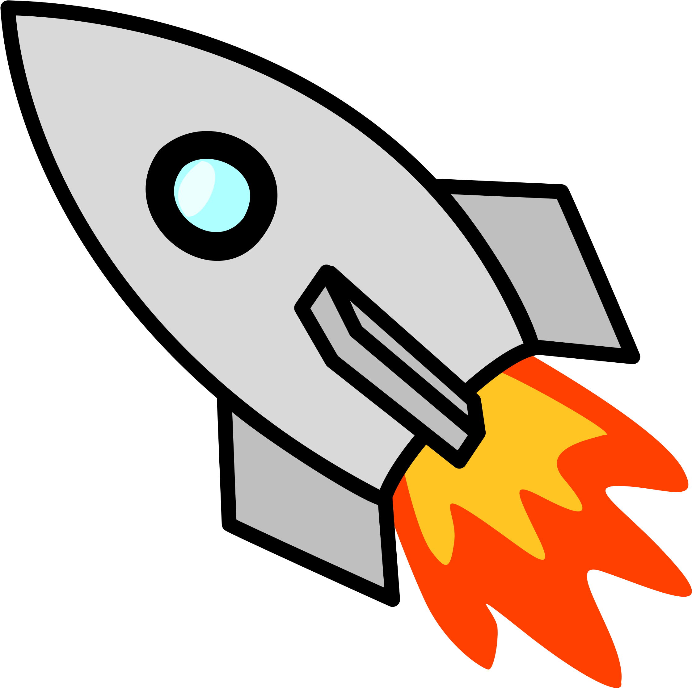 Clipart Of Rocket Ship Shapes Clipart Best - Rocket Clip Art (2400x2400)
