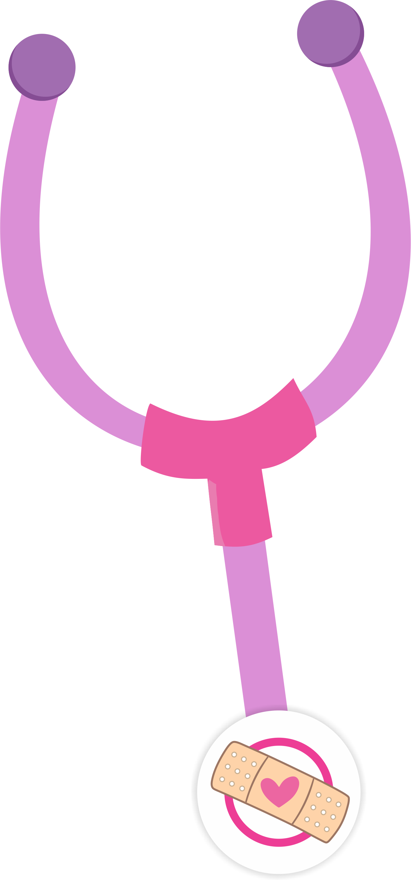 Stethoscope Clip Art Images Gif - Accesorios De La Doctora Juguetes (1403x3001)