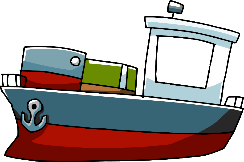 Cargo Ship Su - Scribblenauts Ship (1036x689)