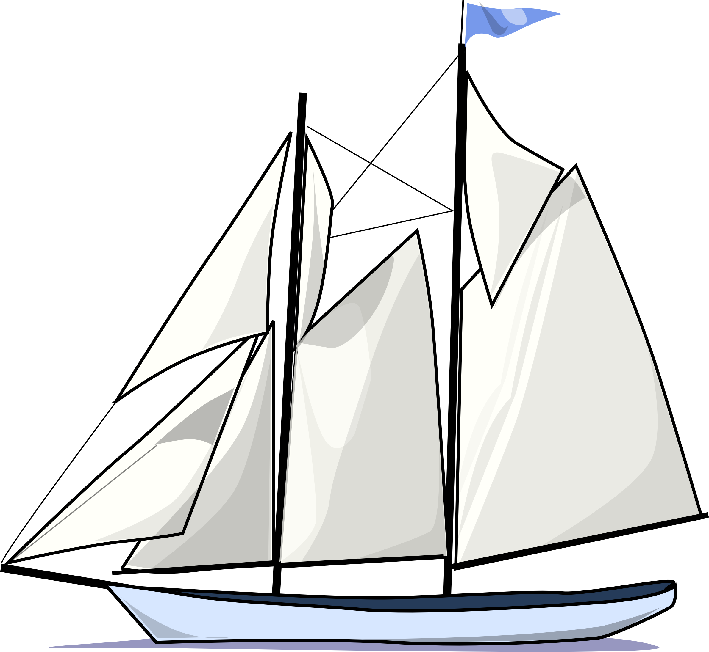 Clipart Boat - Kensuke's Kingdom Peggy Sue (2382x2193)