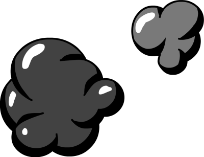 Smoking Cloud Clip Art - Smoke Illustration Png (400x307)