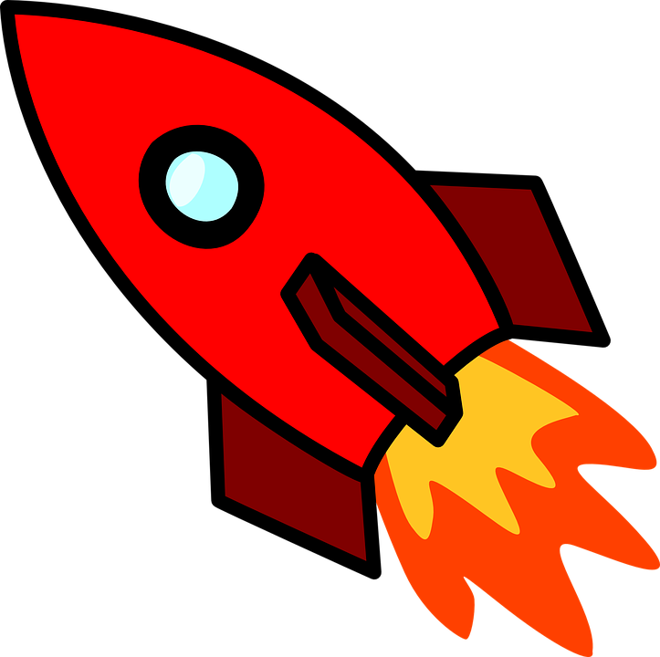 Rocket Ship Clip Art (1280x1274)