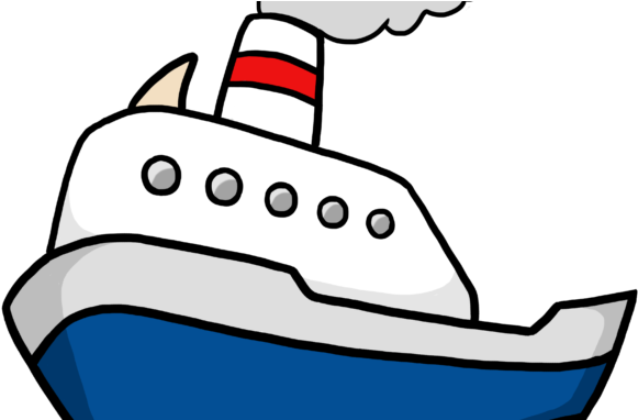 Images Of Cartoon Boat - Boat Clipart Transparent Background (678x381)