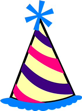 Birthday - Hat - Clip - Art - Clear - Background - Birthday Hat Png (501x505)
