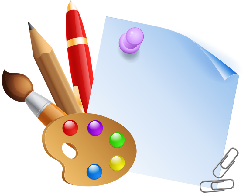 Craft - Utensilios Para Pintura Png (800x635)