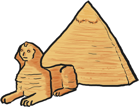 Pyramid Clipart Ancient Egypt Pyramid - Kids Facts Egypt (498x416)